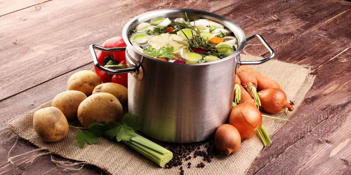 Stock Pots: Better Heat Distribution