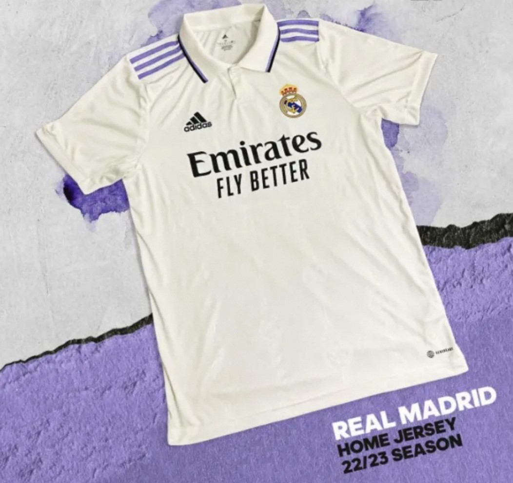 ¿Cuáles son los colores y looks tradicionales de camiseta real madrid?
