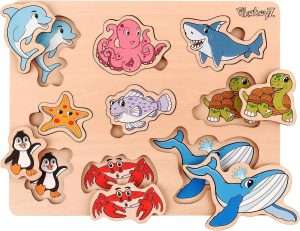Le puzzle pour bébé et l'apprentissage des nombres