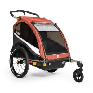 La capacité de charge maximale d'une remorque vélo pour bébé