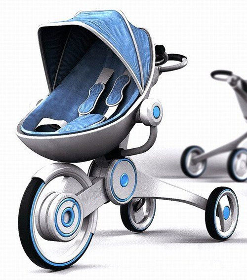 ¿Cuál es el peso promedio de un carrito de bebé?