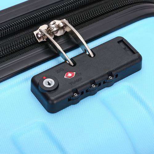 Uma mala de viagem em ABS de 10kg