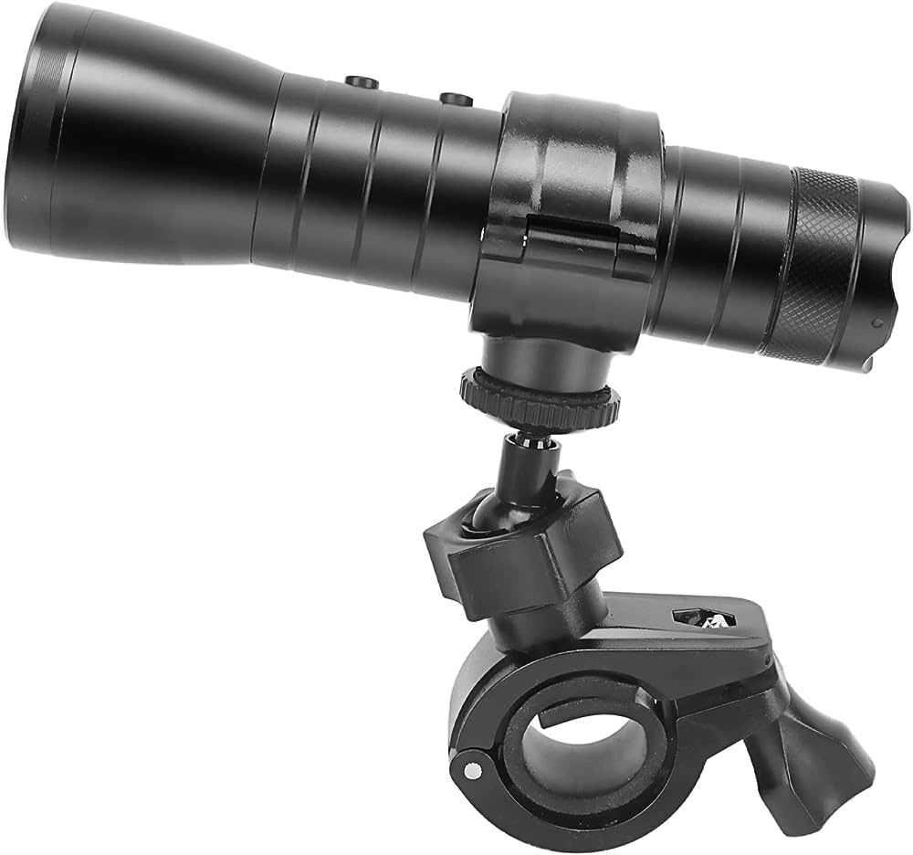 Action camera flashlight with Long-lasting Brightness: Never Miss a Detail