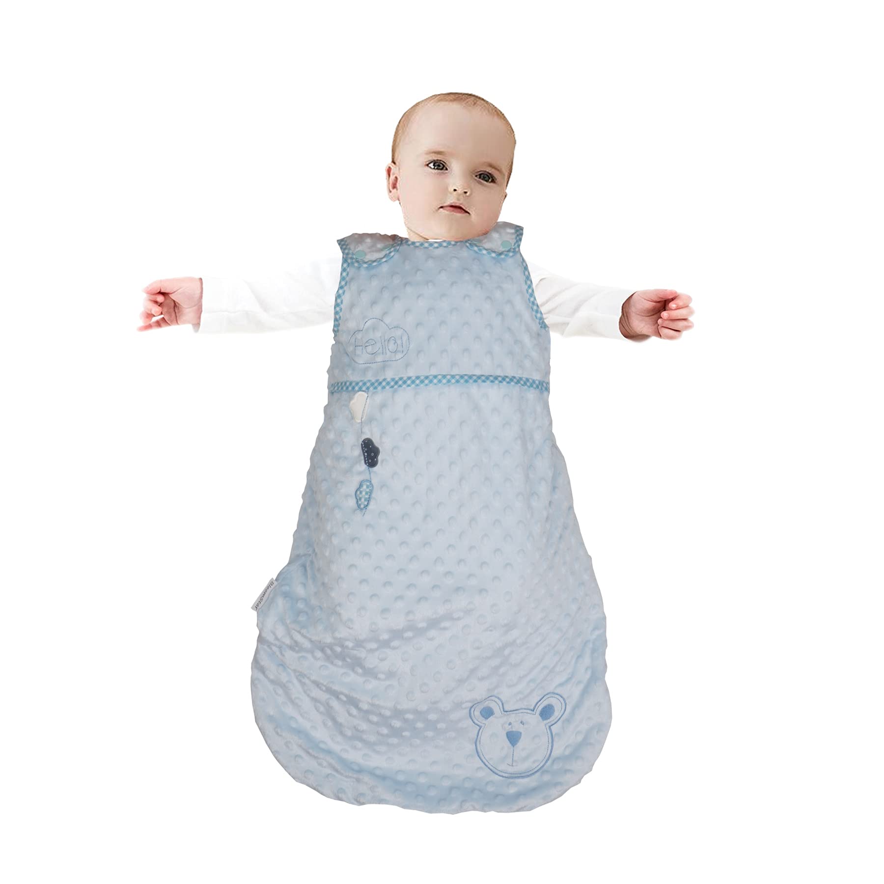 ¿Qué materiales se utilizan en la fabricación de sacos de dormir para bebé?