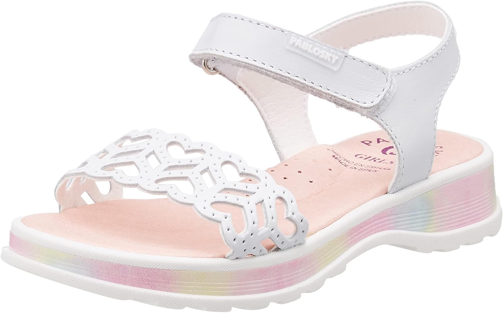 ¿Cómo puedo hacer que las sandalias de niña sean más seguras para mi hija?