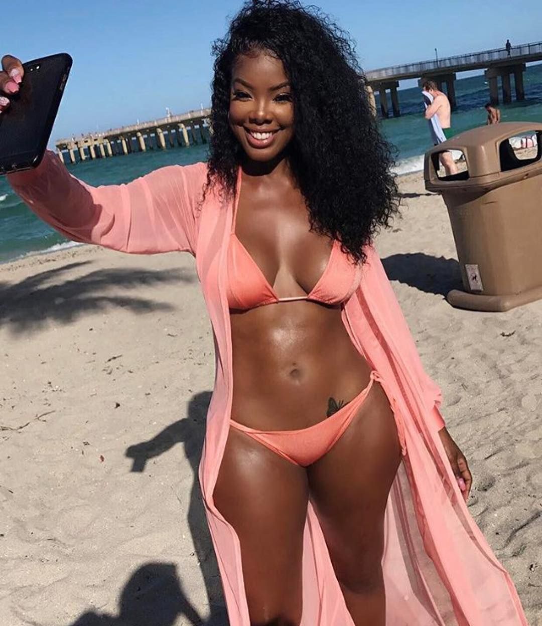 Celebrating Body Positivity in Black Bikini Confidence