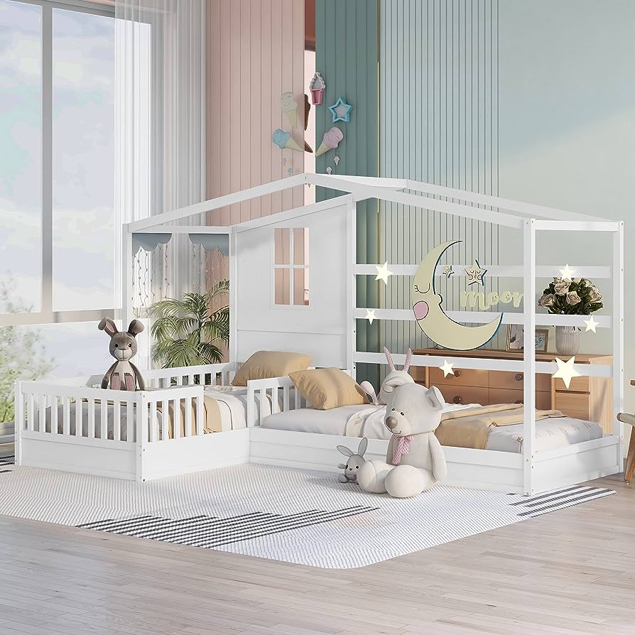 ¿Es posible utilizar una cama Montessori para dos niños?