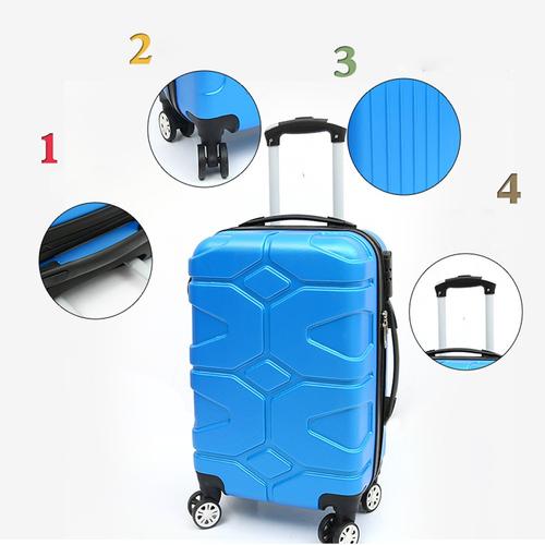 A importância dos pés em malas de viagem em ABS de 10kg