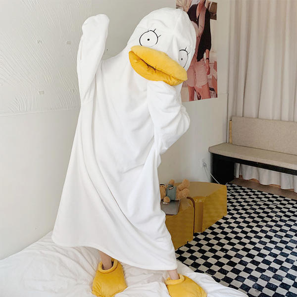 동물 잠옷의 보온성