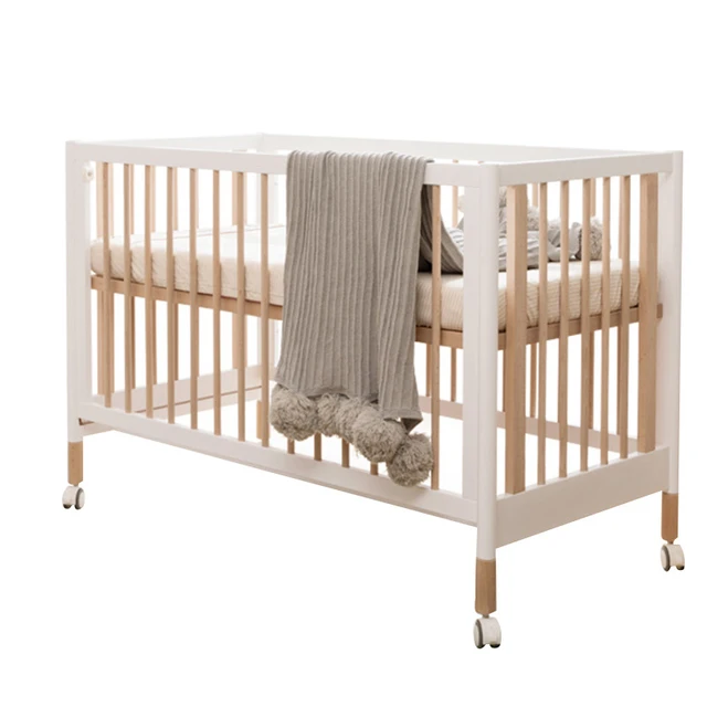 ¿ Cómo se convierte una cuna en una cama para niños pequeños?