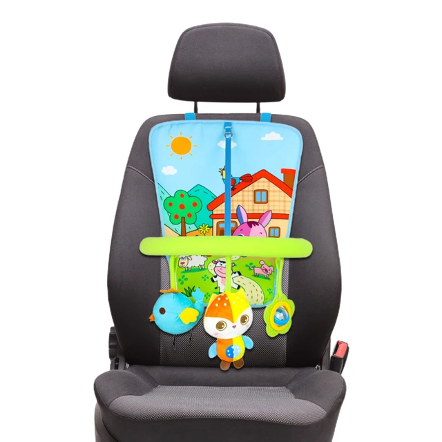 ¿ Cómo se puede asegurar de que el bebé esté seguro en la silla de coche durante un viaje largo?