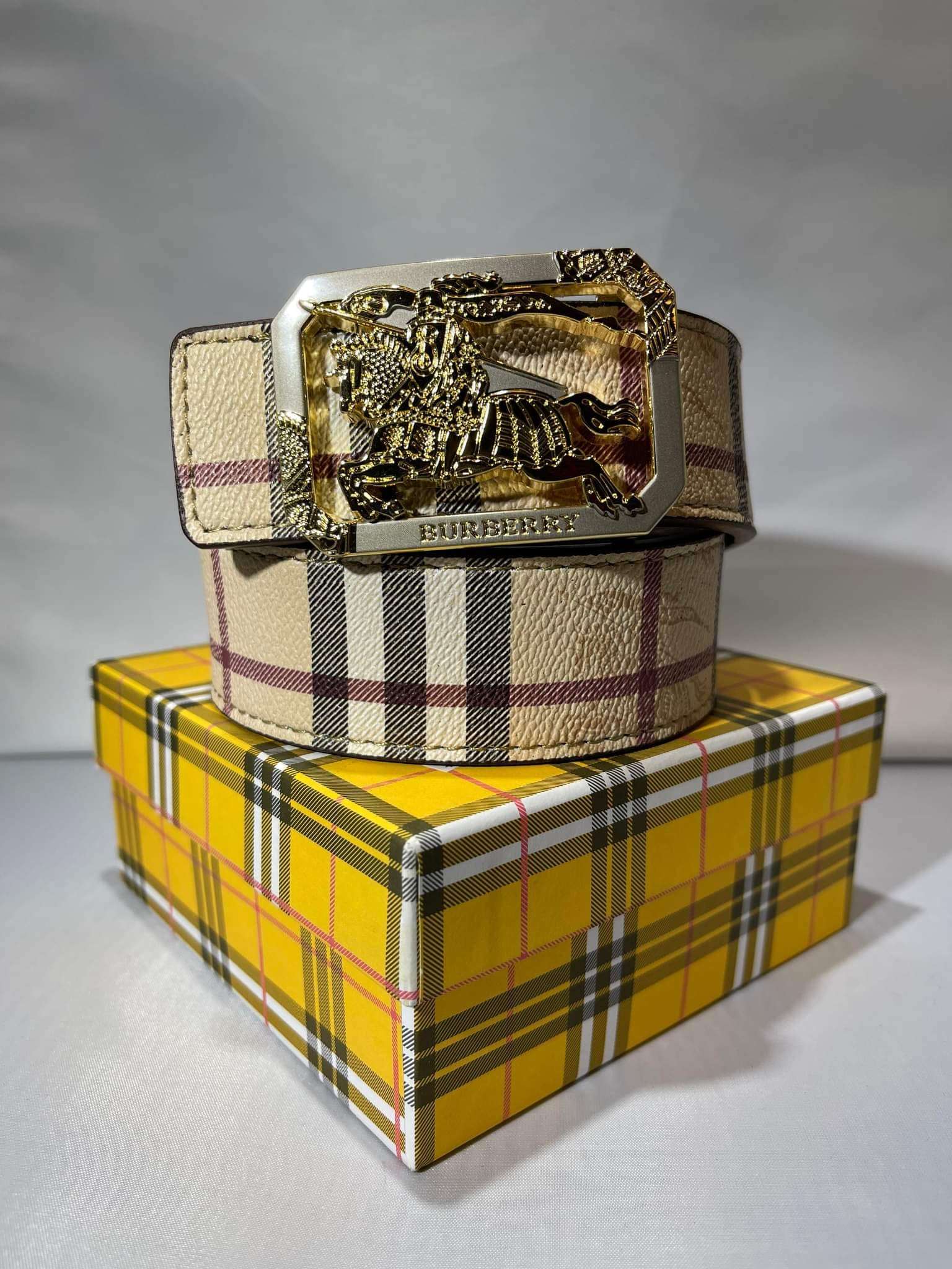 The Fashion Collaborations of Burberry Belt: Building Brand Image and Increasing Sales