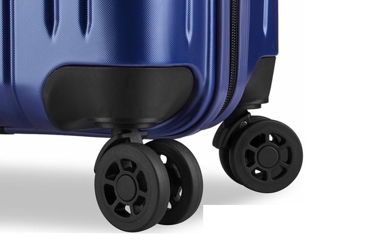 A mala ABS de 10kg tem um tapete de yoga destacável