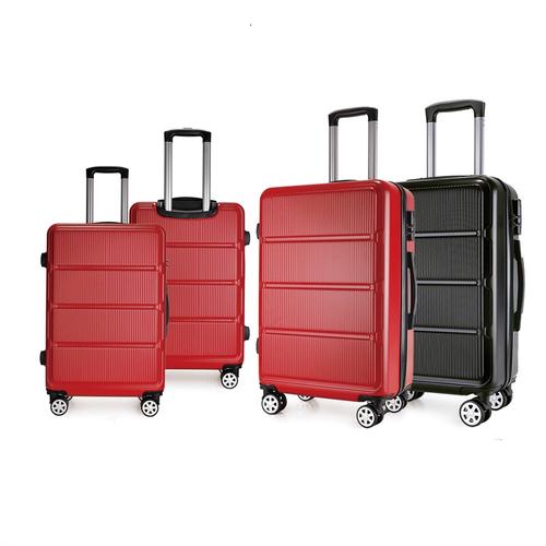 A mala em ABS de 10kg possui dispositivo de travamento