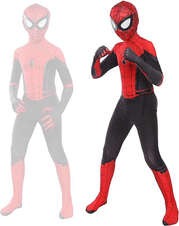 ¿Es seguro que un niño de 3 años use un disfraz de Spiderman con capa?