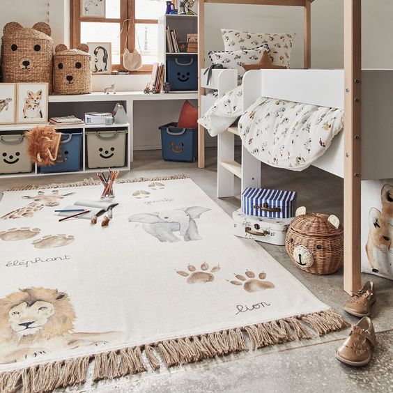 Les tapis enfant et leur résistance aux acariens et aux bactéries