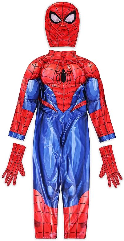 ¿Puedo encontrar un disfraz de Spiderman con licencia oficial para un niño de 3 años?