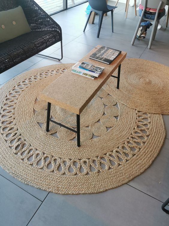 Un choix écologique : le tapis en jute