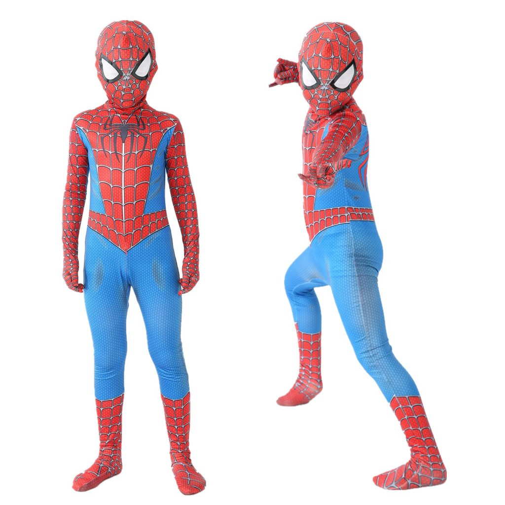 ¿Es recomendable que un niño de 3 años use un disfraz de Spiderman en eventos al aire libre?