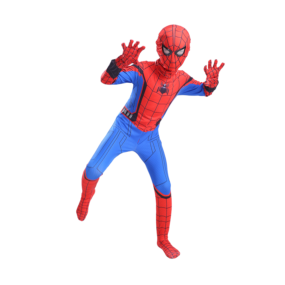 ¿Puedo encontrar un disfraz de Spiderman que se ajuste a un niño de 3 años de complexión más grande o más pequeña?