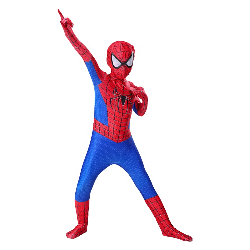 ¿Cuál es la diferencia entre un disfraz de Spiderman de niño de 3 años y uno de adulto?