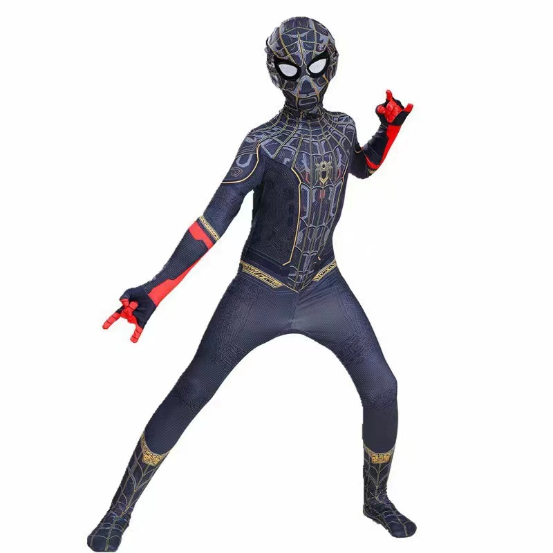 ¿Qué tipo de calzado combina mejor con un disfraz de Spiderman para un niño de 3 años?