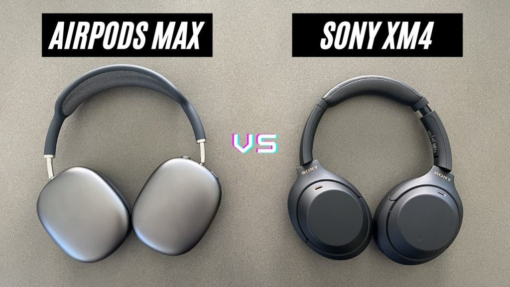sony wh-1000xm4 vs airpods max