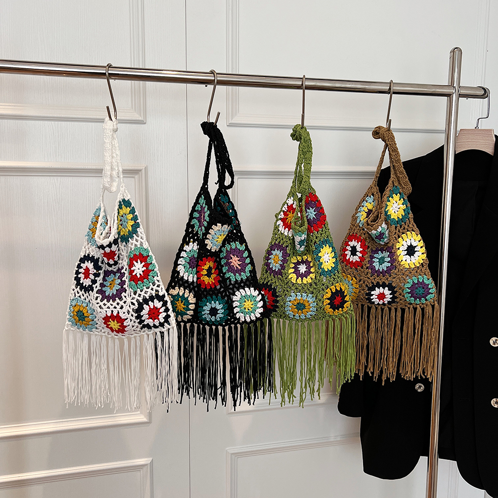 Os diferentes tipos de fechos usados em bolsas de crochê