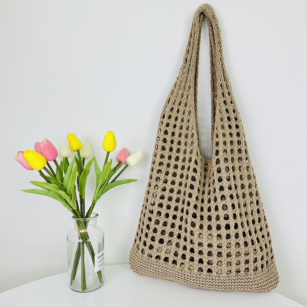 As opções de alças para bolsas de crochê