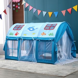 Barraca infantil com tema de animais ou natureza?