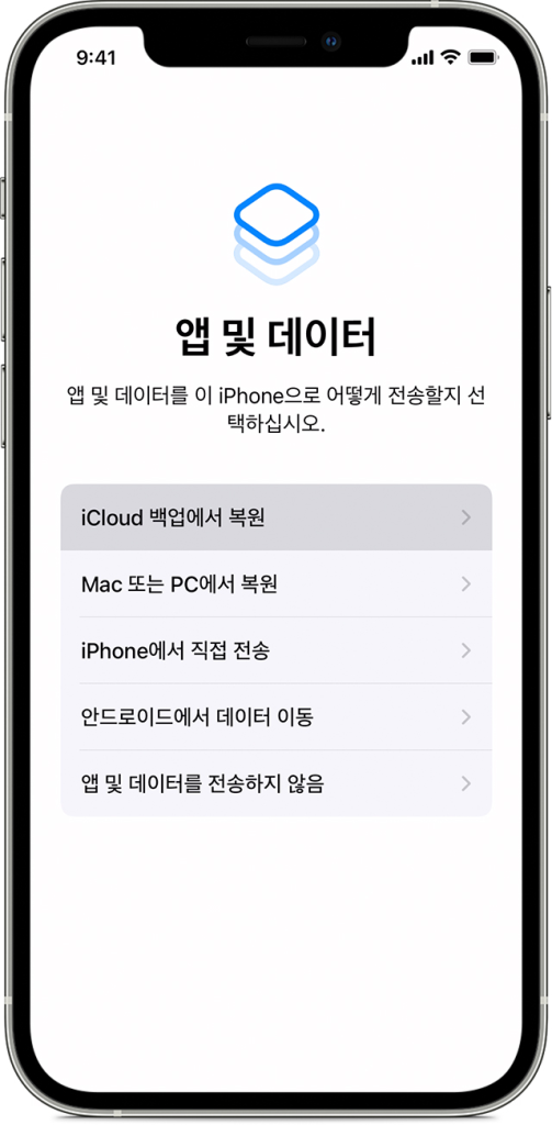 아이폰 아이클라우드 활용과 데이터 백업 방법
