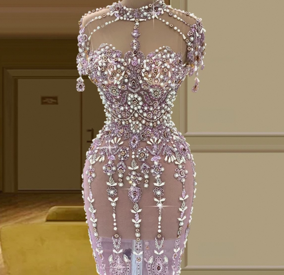 Sizing Up Glamour: How to Select the Ideal Rhinestone Dress Size