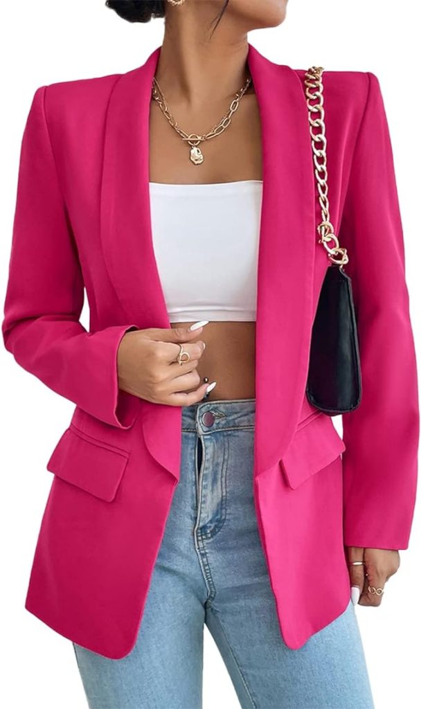 Pretty in Pink: Styling Your Autumn with a Pink Blazer