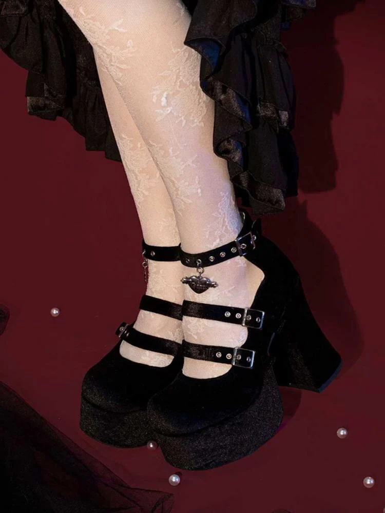Victorian-inspired Silhouettes victorian goth lolita shoes
