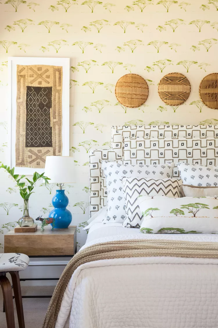 6 belles idées de papier peint pour chambre à coucher