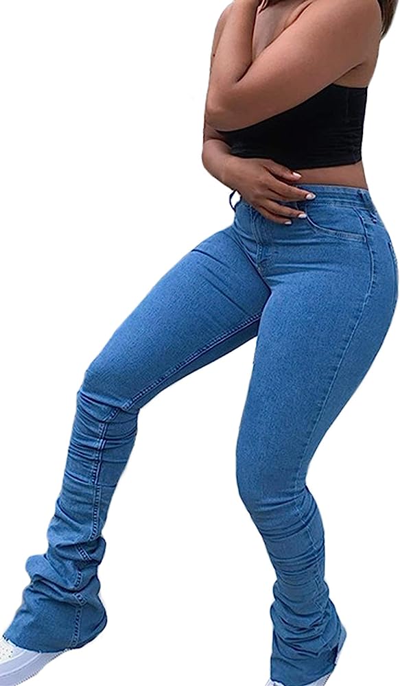 How to choose the right footwear to pair with stacked jeans