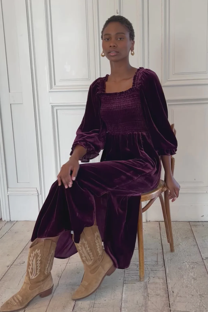 Velvet Dresses and Body-Positive Fashion Campaigns