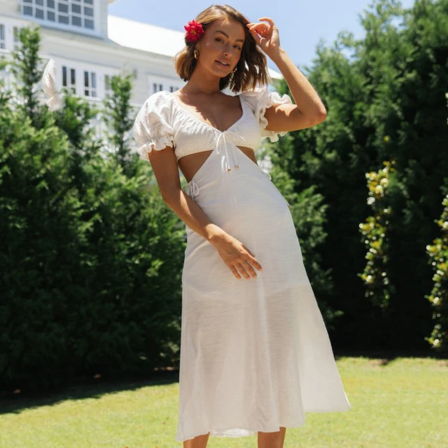 Keeping it Pristine: Tips and Tricks for Cleaning White Midi Dresses