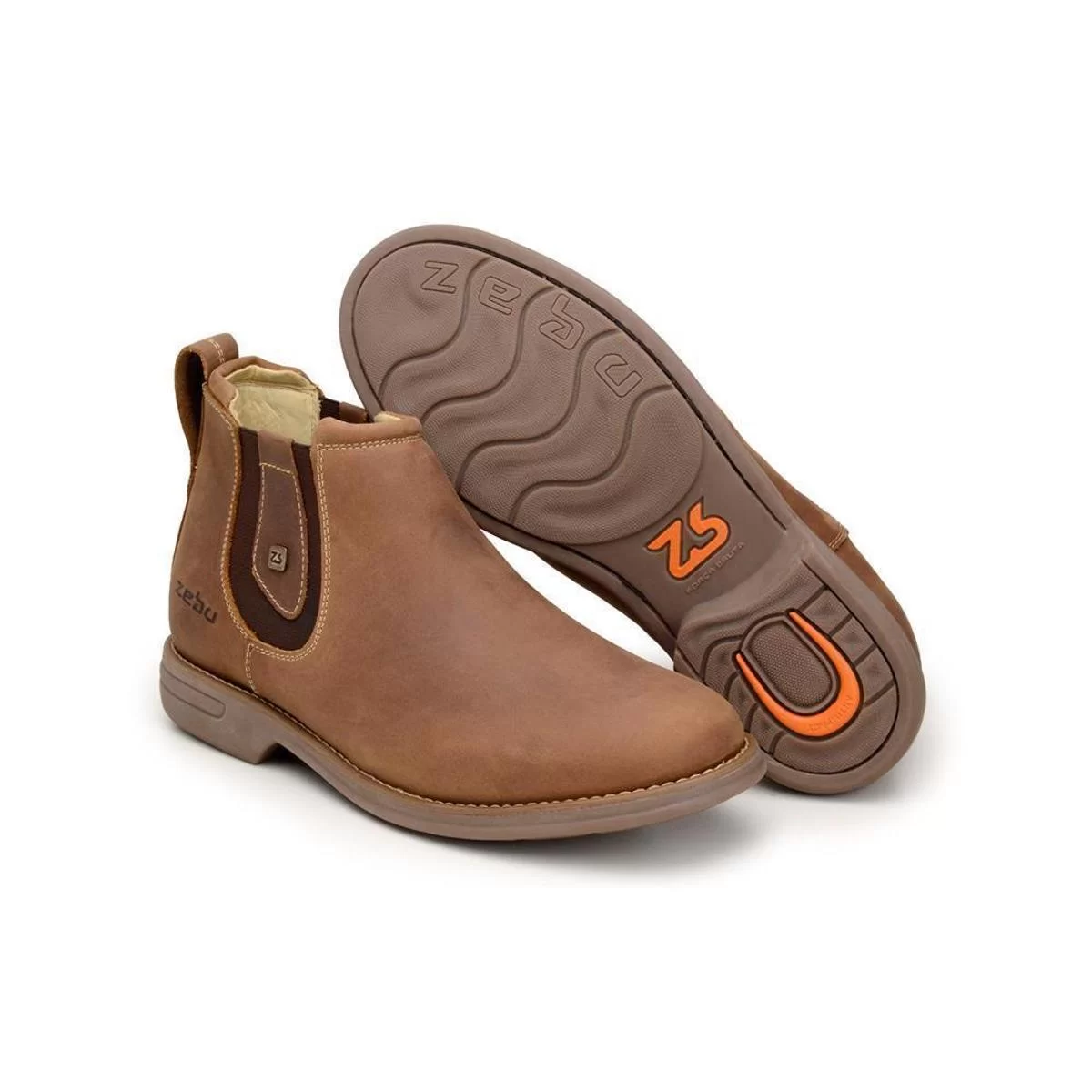 "As variações de modelos da bota masculina de couro"