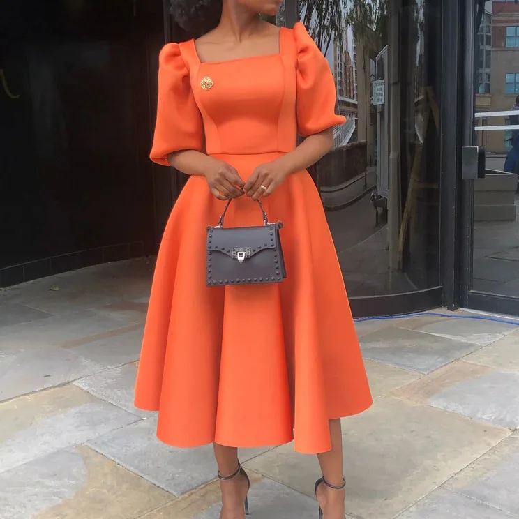 A Complete Guide to Choosing the Right Occasions for Wearing a Burnt Orange Dress