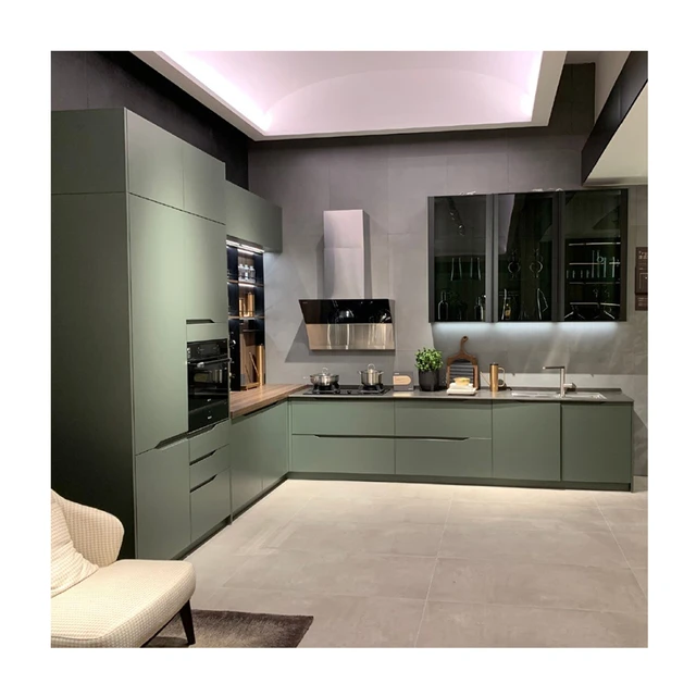 light green kitchen cabinets