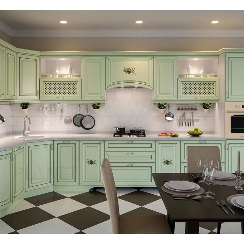 Light Green Kitchen Cabinets: Freshness