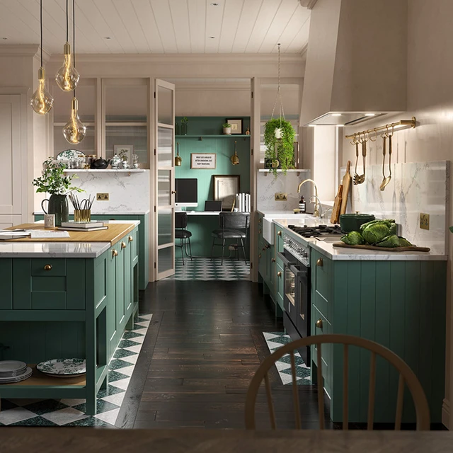 Light Green Kitchen Cabinets: Freshness