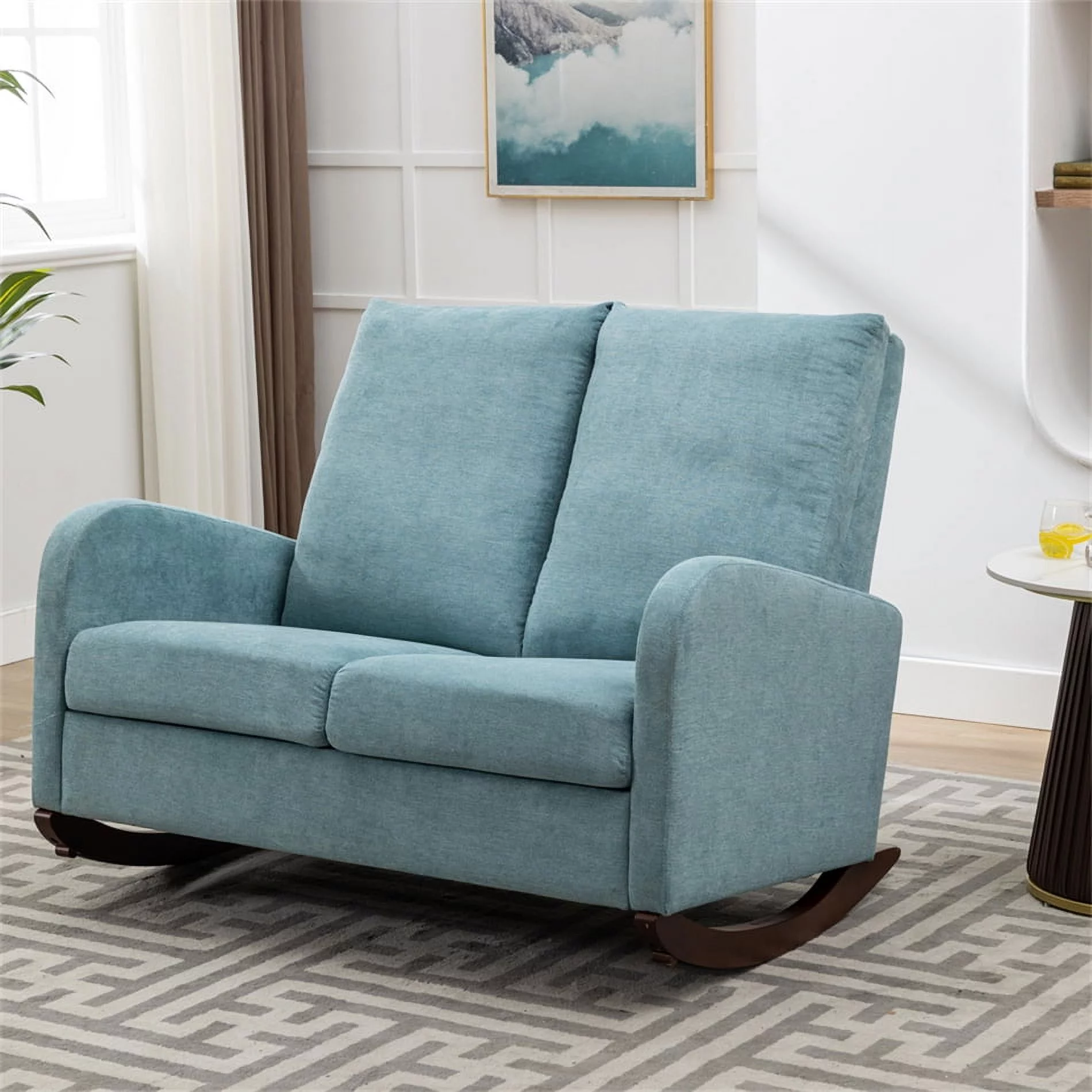 Rocking Loveseat Recliner: Cozy Comfort for Two