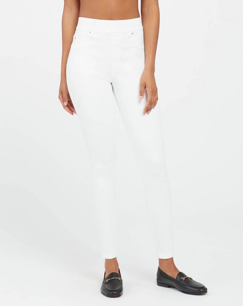 Spanx white jeans are a versatile and timeless wardrobe staple that can be styled in numerous ways to achieve a variety of looks,