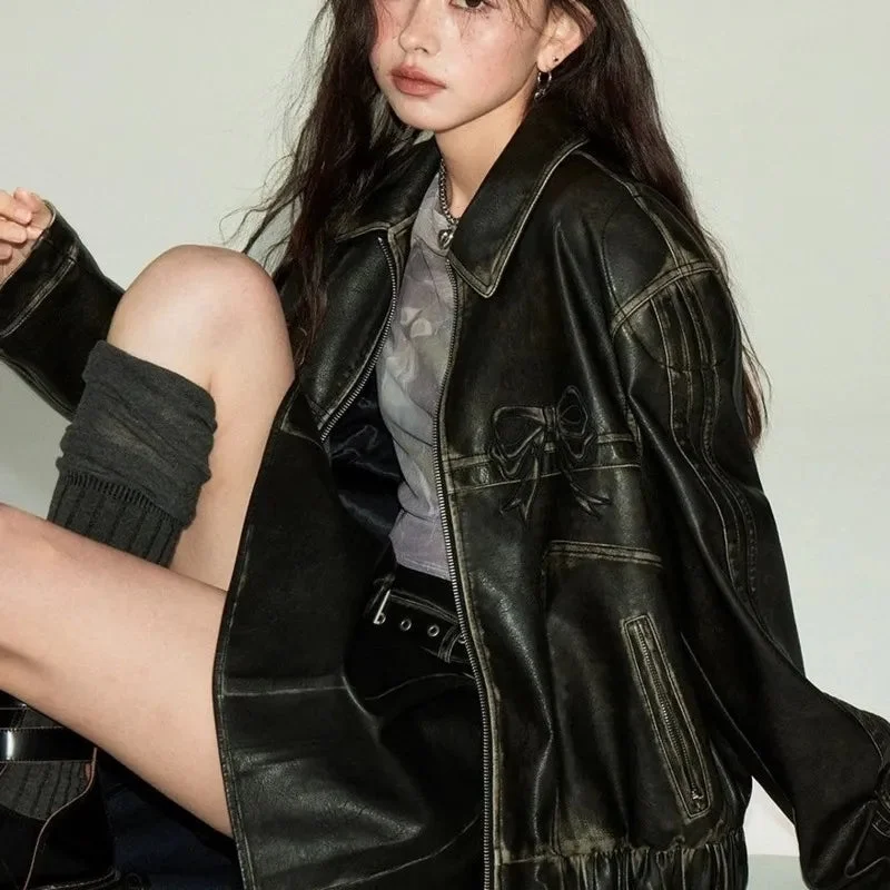 women's lambskin leather jacket