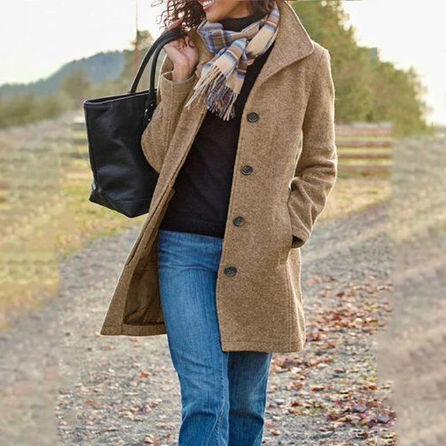 boiled wool jacket women's