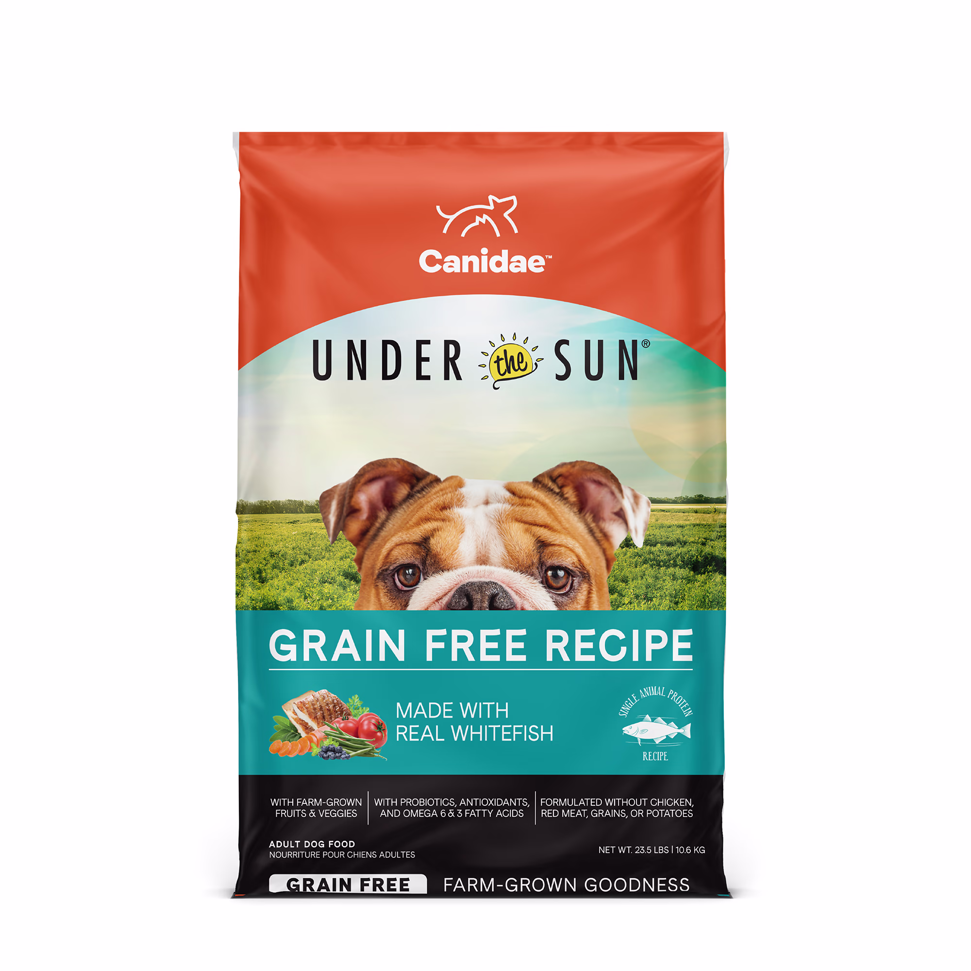 white fish dog food