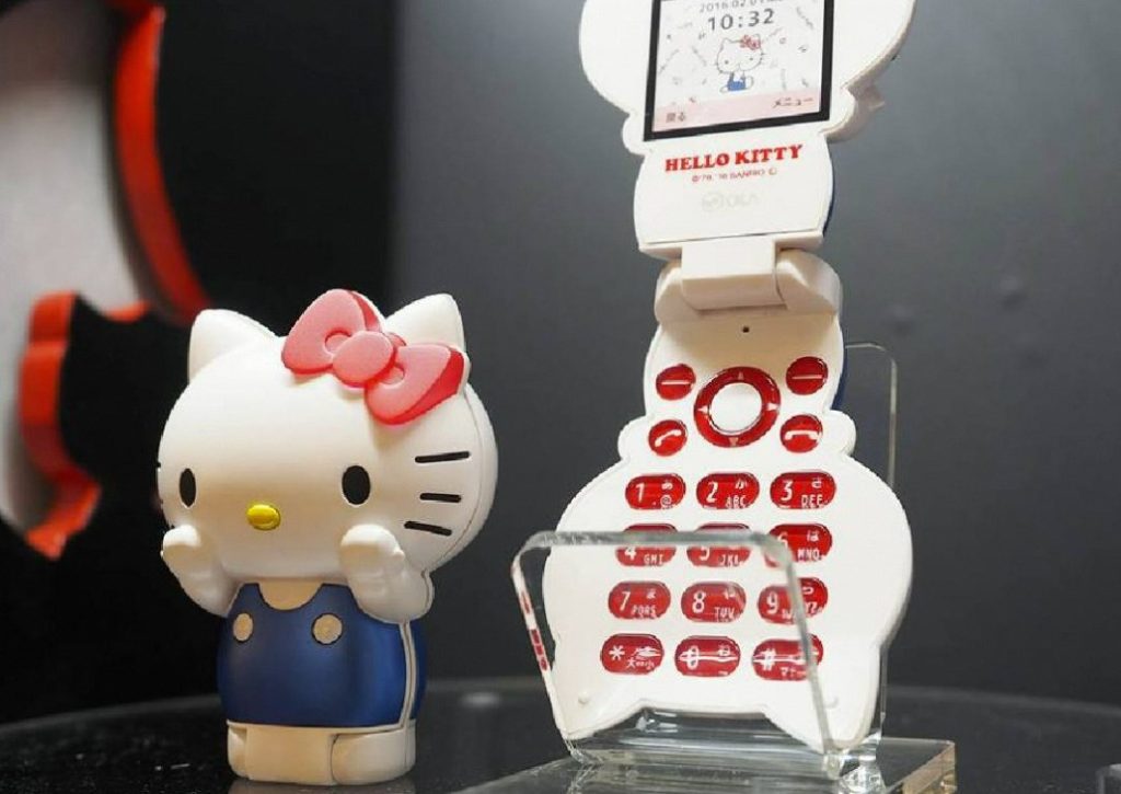 Meet Hello Kitty: The Adorable Flip Phone