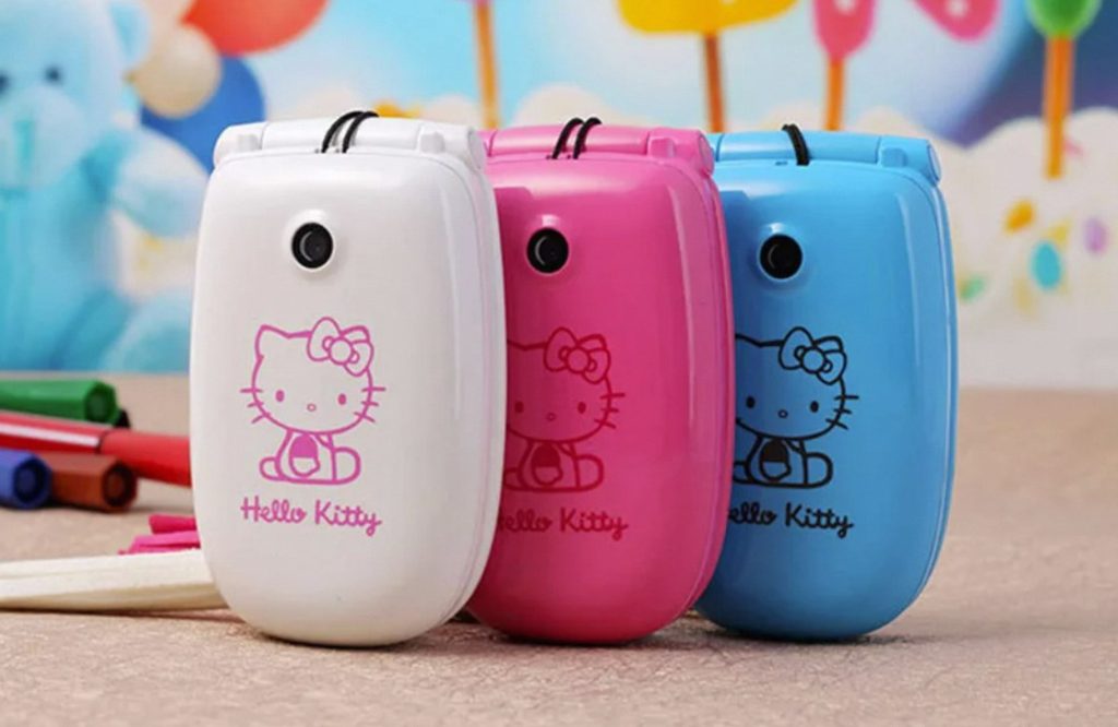 hello kitty flip phone